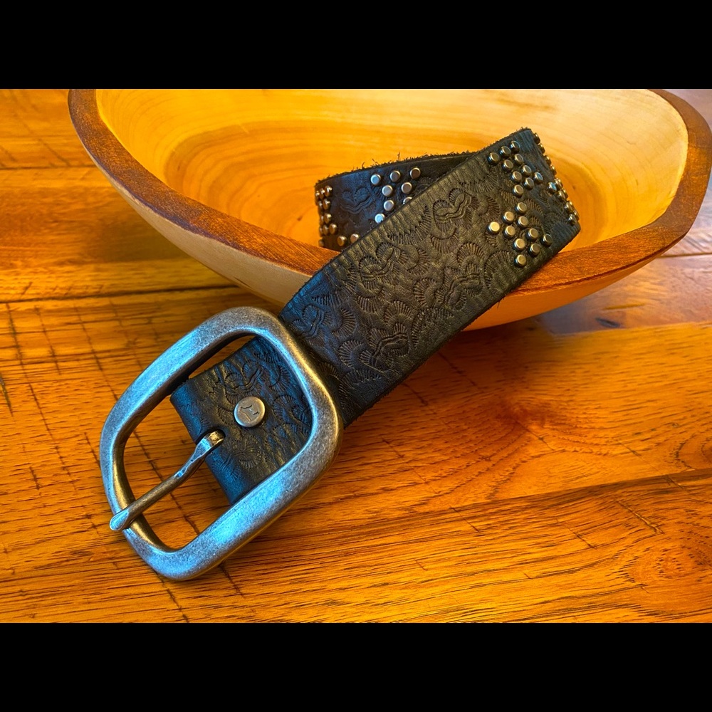 NWOT WILL Leather Goods Black Belt